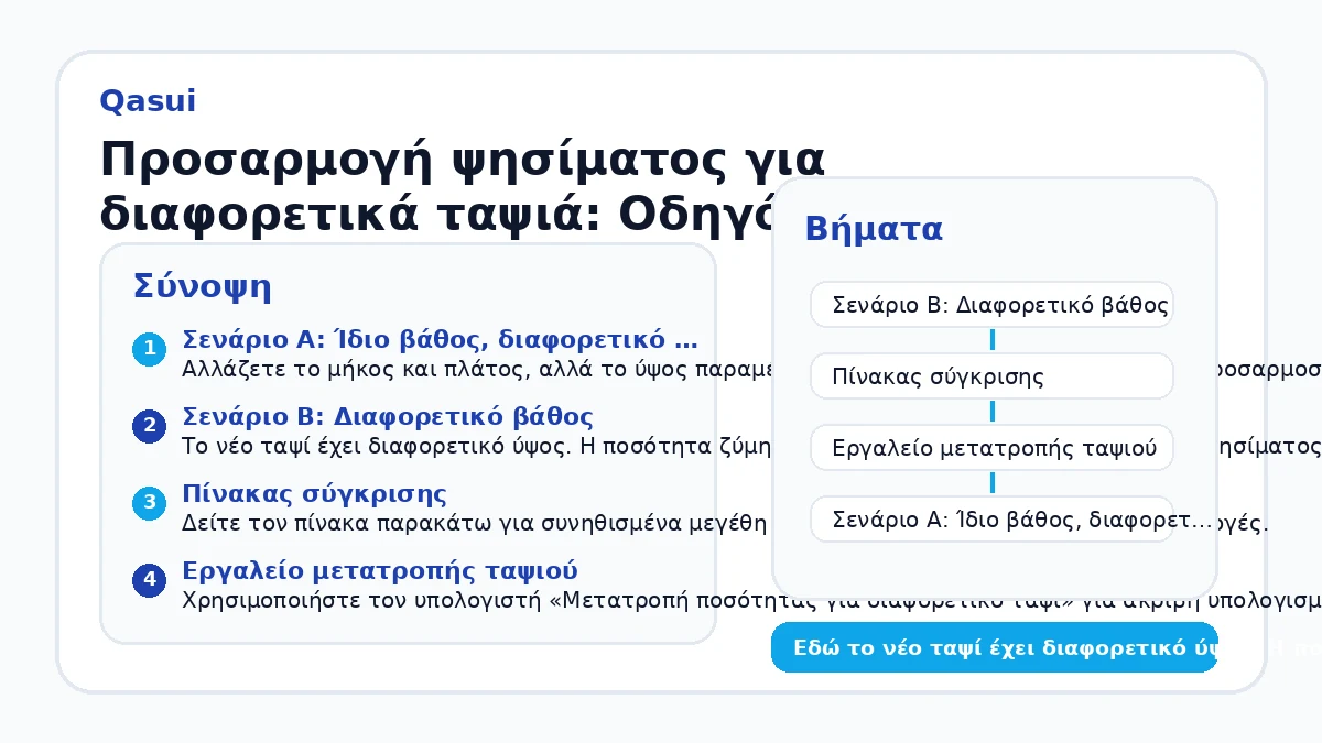 Προσαρμογή ψησίματος για διαφορετικά ταψιά: Οδηγός σύγκρισης