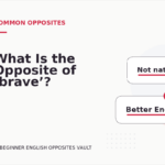 What Is the Opposite of ‘brave’?