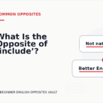 What Is the Opposite of ‘include’?