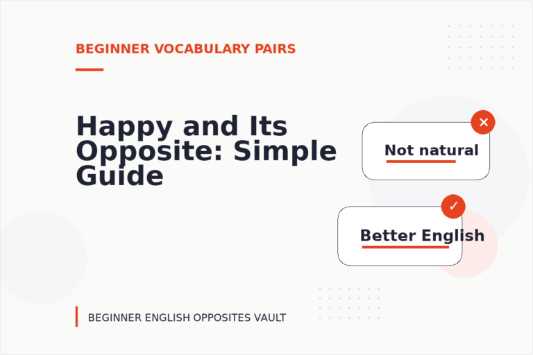 Happy and Its Opposite: Simple Guide Happy and Its Opposite: Simple Guide