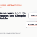 Generous and Its Opposite: Simple Guide